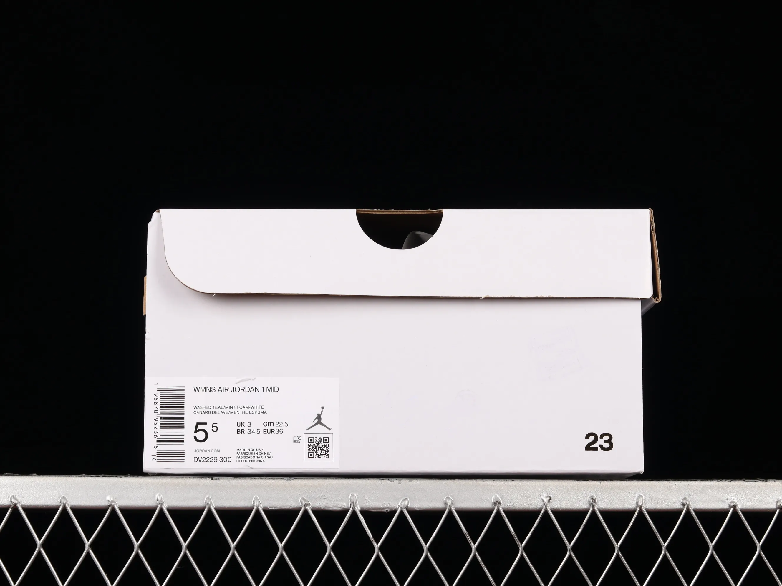 All categories Air Jordan Jordan series basketball shoes Air Jordan 1 Mid G version pure original Air Jordan 1 Mid SE "Marine Green" AJ1 Joe 1 white cyan Chinese basketball shoes DV2229-300